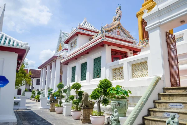 Tailandia Templo Arquitectura Bangkok Jardín Daylingt Arte Viajes Turismo Tailandés — Foto de Stock