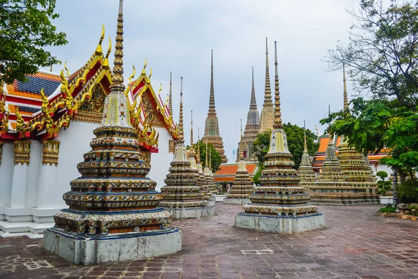 Tailandia Bangkok Wat Pho Templo Budista Distrito Phra Nakhon Bangkok — Foto de Stock
