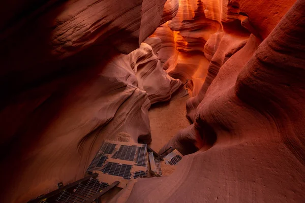 Antelope Canyon, inferiore, superiore, Pagina, Arizona, Viaggi Stati Uniti d'America, Nazione — Foto Stock