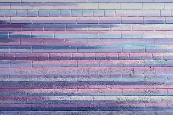 Colorful brick wall background. Abstract colorful brick wall texture.