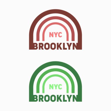 vektör çizim şehir tema, forması, yazdırma vintage giyim