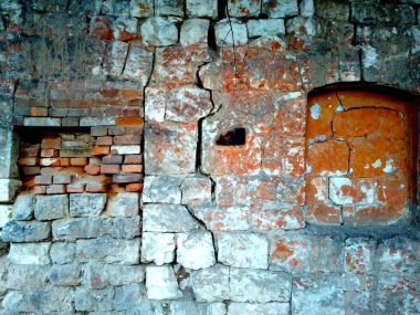tuğla duvar grunge tarzı, Soyut doku, arka plan