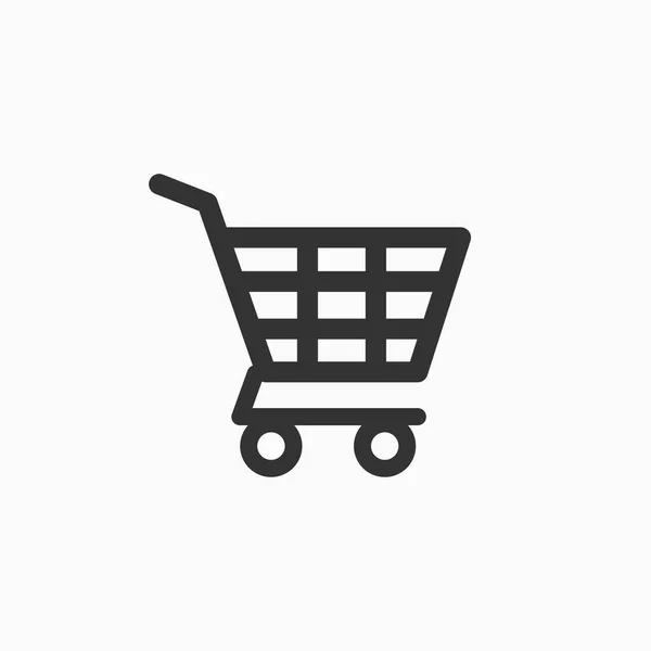 쇼핑 바구니 아이콘, 웹 아이콘 — 스톡 사진
