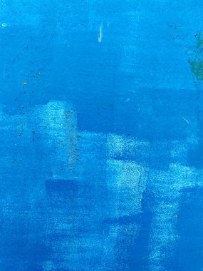 soyut arka plan, boyalı kapı, mavi grunge poster