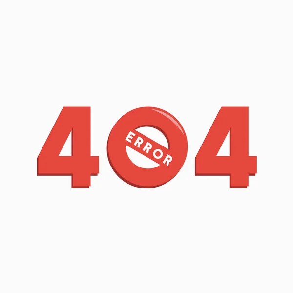 Az oldal nem található, hiba 404, nincs kapcsolat — Stock Vector