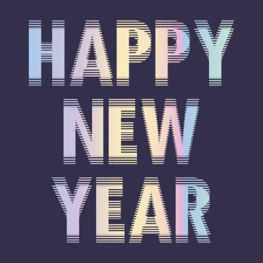 mutlu yıllar, tebrik kartı, kış afiş