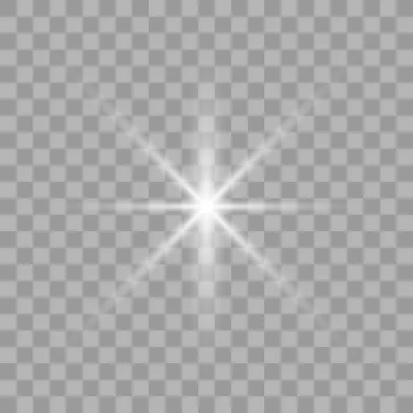 Luz blanca brillante — Archivo Imágenes Vectoriales