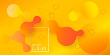 Geometrik duvar kağıdı. Sıvı degrade şekilleri kompozisyon.