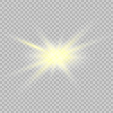 Parlaklık ışık patladı