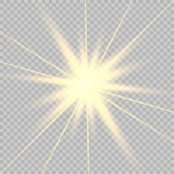 Λάμψη φως εκρήγνυται — Διανυσματικό Αρχείο