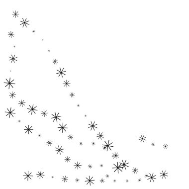 Dalga kar tanesi arka plan