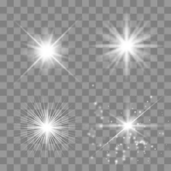 Effet de lumières incandescentes — Image vectorielle