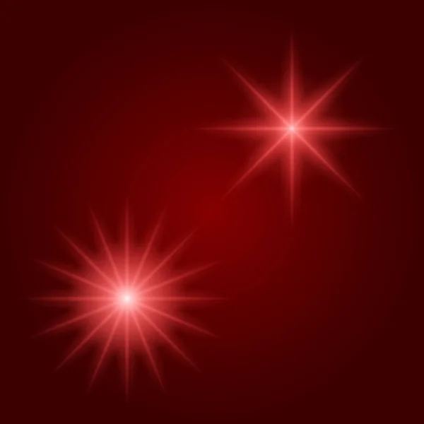 Efecto de luces brillantes — Vector de stock