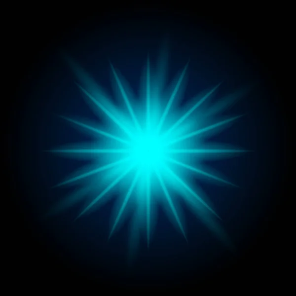 Efecto de luces brillantes — Vector de stock