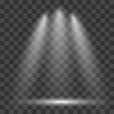 Vektör projektör. Sahne