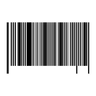 Gerçekçi barkod Icon set