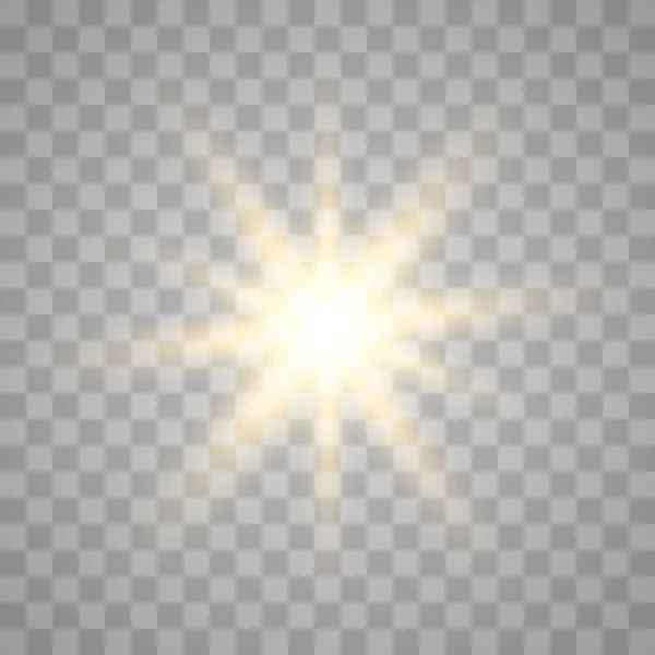 밝은 빛의 효과 — 스톡 벡터