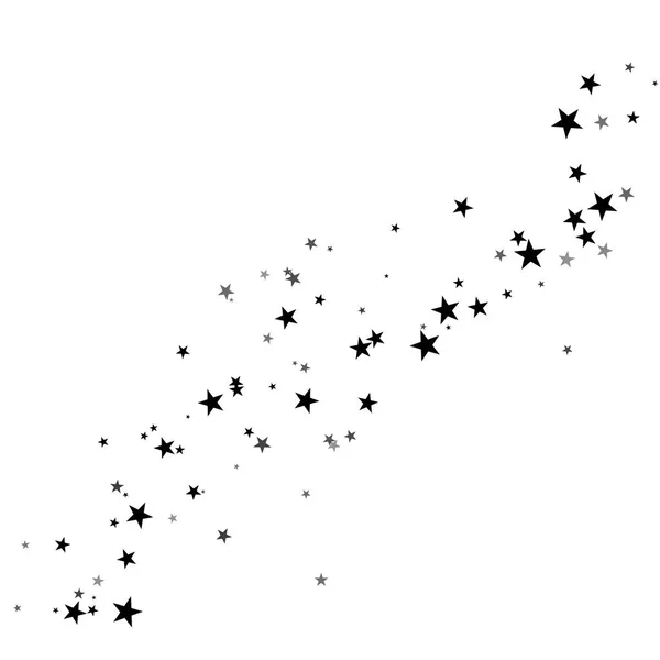 Stardust trail, cometa — Vector de stock