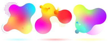 Afiş için degrade şekli