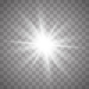 Parlayan ışık patlaması