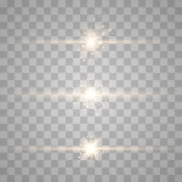 Conjunto de efectos de luz — Vector de stock