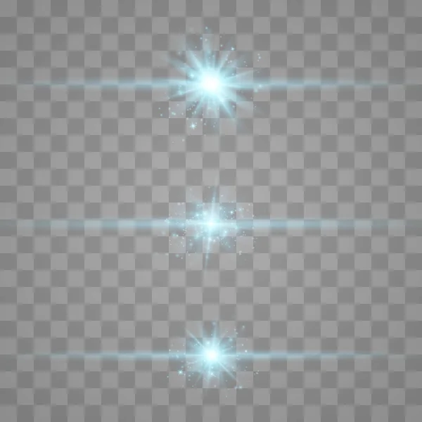 Set of Light Effects — Stock Vector