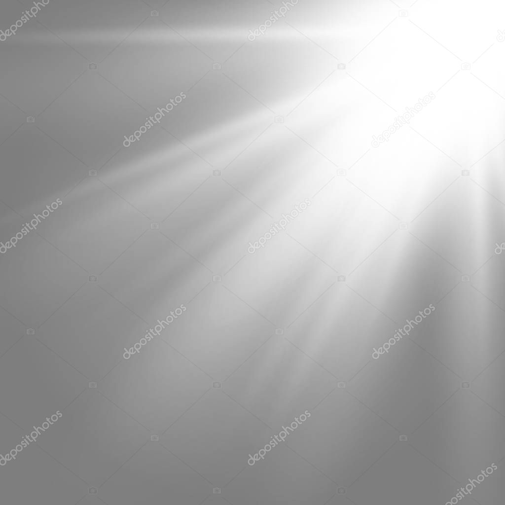 Sunlight lens flare light