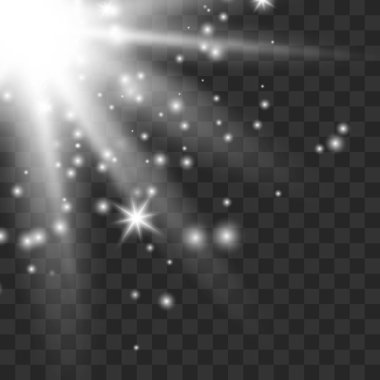 Güneş ışığı objektif parlama ışık