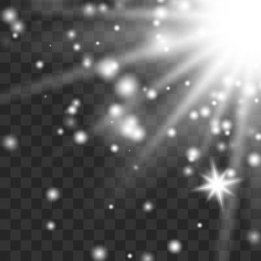 Güneş ışığı objektif parlama ışık