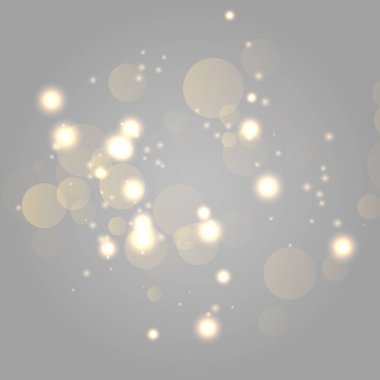 Parlayan bokeh ışıklar 