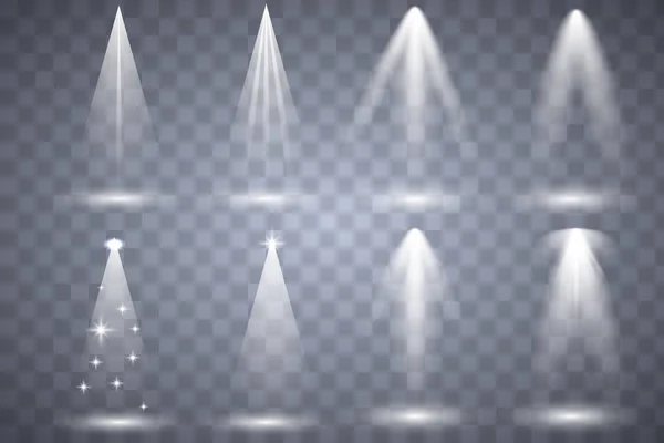 Sahne ışıklarıyla parlak ışıklandırma