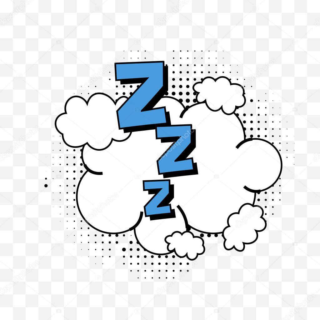 Comic speech bubbles or sound replicas.Vector cartoon explosions with different emotions.