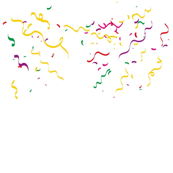Confetti colorati. Carta di Confetti — Vettoriale Stock