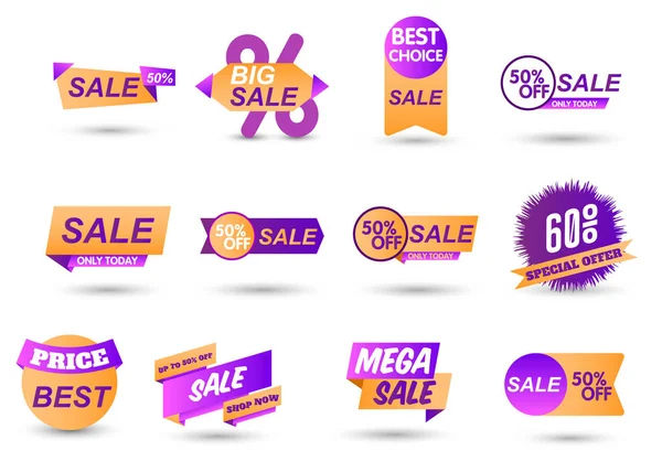 Limited sales offer label — Stock Vector
