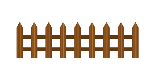 Φράχτης, ξύλινη υφή — Διανυσματικό Αρχείο