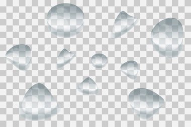 Su yağmur damlaları