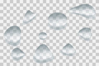 Su yağmur damlaları