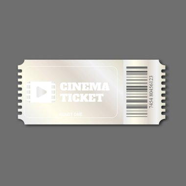 Gümüş sinema bileti 