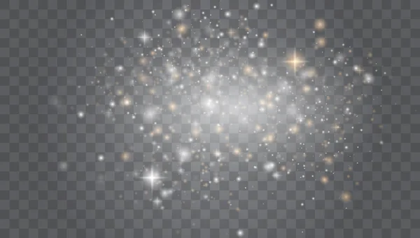Φαινόμενο σκόνης αστεριού — Διανυσματικό Αρχείο