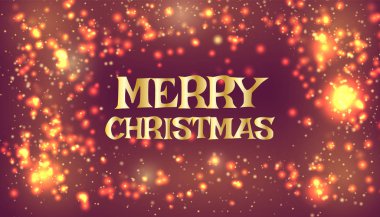 Parlak arkaplanlı Noel