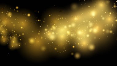 Altın ışık arka plan. 