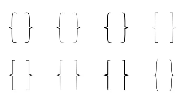 Conjunto de diferentes soportes . — Archivo Imágenes Vectoriales