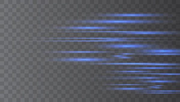 빛 과 줄무늬의 움직임 — 스톡 벡터