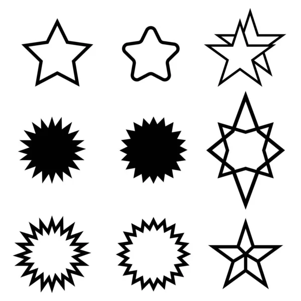 Symbol hvězdných jisker — Stockový vektor