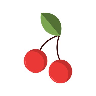 Çift kiraz. Olgun kiraz