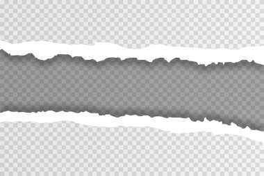 beyaz yırtık kağıt