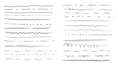 Çizgiler el çizimi 