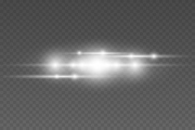 Parlak çizgi efekti.