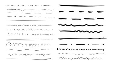 Çizgiler el çizimi 