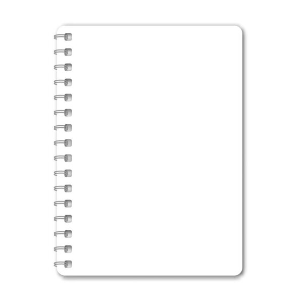 Notebook vector mockup